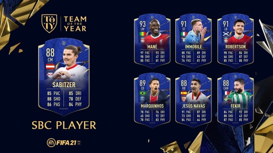 FUT 21: Marcel Sabitzer TOTY Honorable Mention SBC, Cost, Solution, Requirements, Rewards