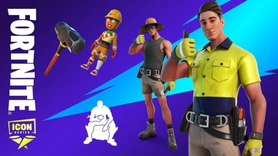 Lazarbeam joins the Fortnite Icon Series