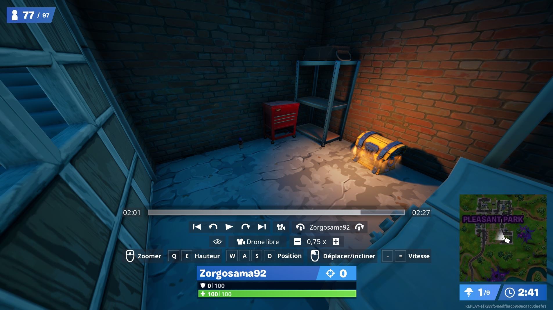 Fortnite Challenge Collect spray cans from warehouses in Dirty Docks