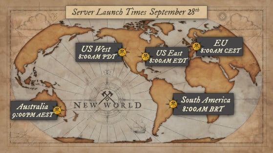New World: What time do the servers go live?