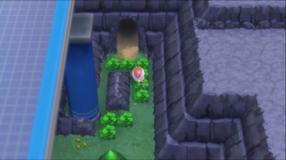 Wayward Cave main entrance - Pokémon Brilliant Diamond & Shining Pearl