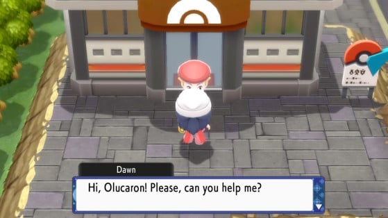 Dawn needs your help recovering her Pokédex. - Pokémon Brilliant Diamond & Shining Pearl