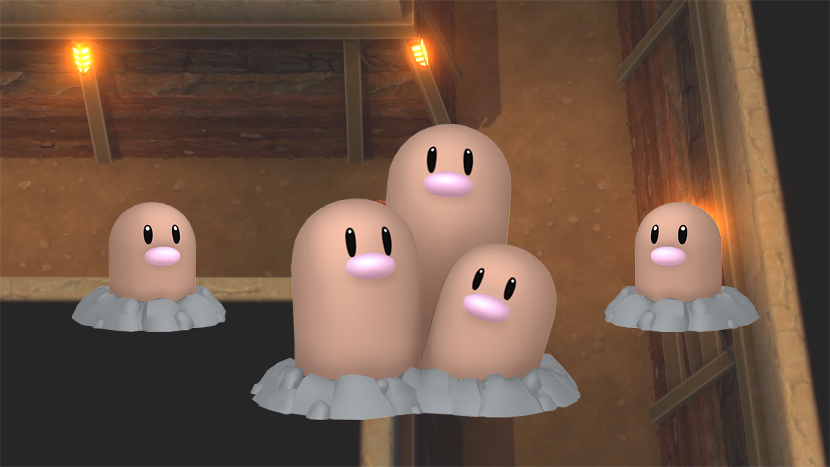 Pokémon BDSP What do the Digletts do in the Grand Underground? Millenium