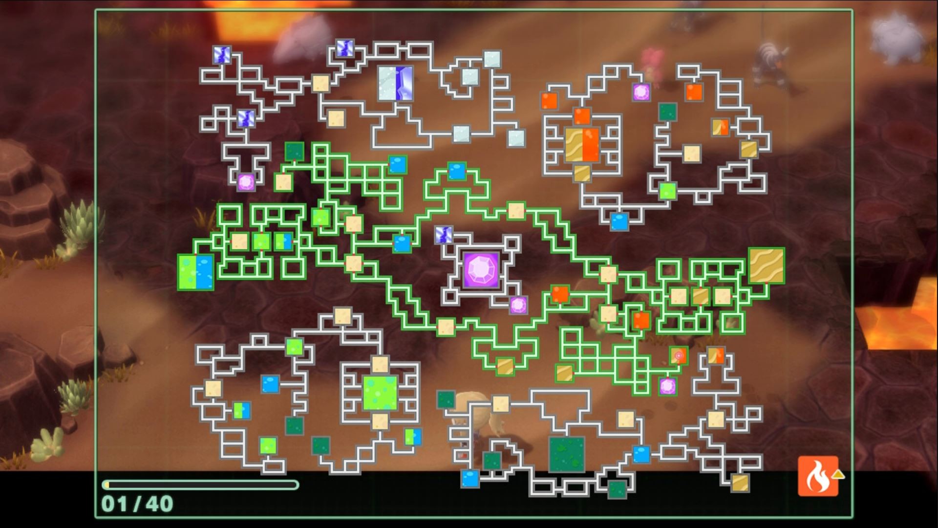 All Hideaways and Pokémon in the Grand Underground Brilliant Diamond