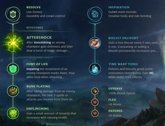 Maokai Rune Choices - League of Legends