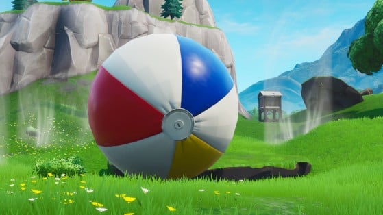Fortnite: Bounce a giant beach ball in five different matches