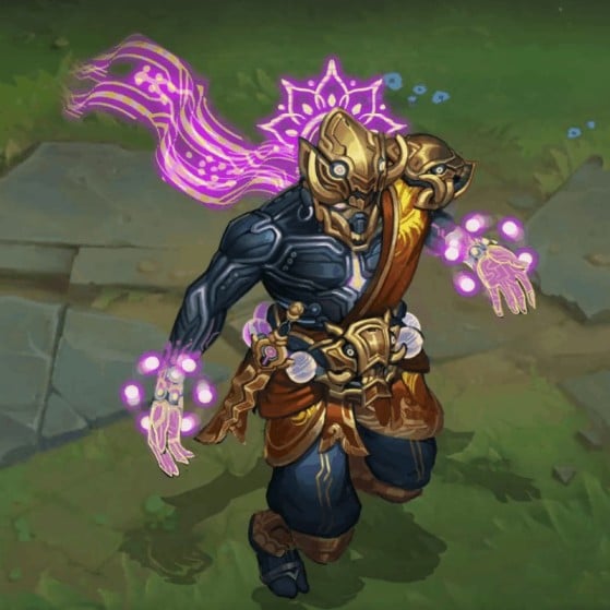 Here is the Malzahar Three Honors skin, exclusive and free for players with Honor 5 - League of Legends