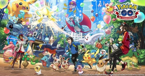 Pokemon GO: Third Anniversary Event