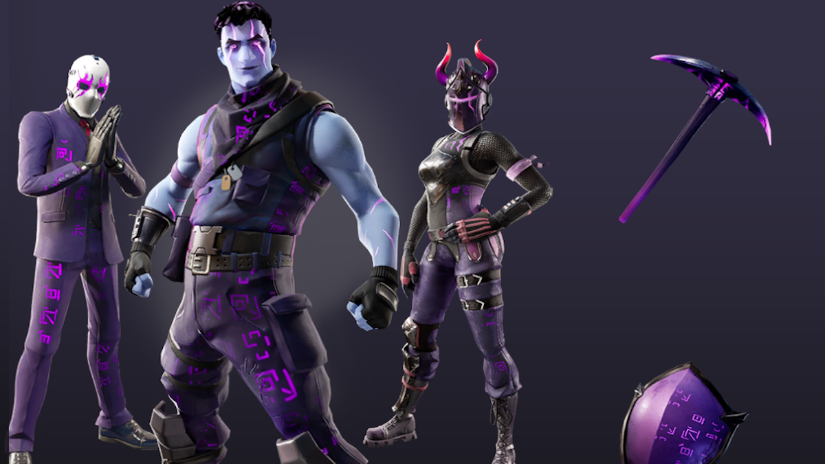 New Fortnite Dark Reflections Pack - Millenium