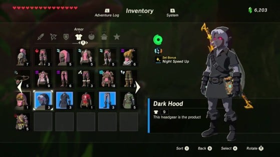 Zelda BotW Guide: Getting the dark Link Set